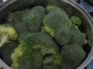 Zubereitung von Brokkoli