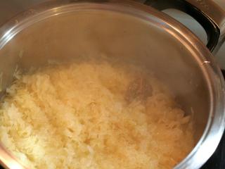 Zubereitung vom Sauerkraut