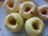 Äpfel - 6 Stücke, schälen und Kerngehäuse...