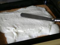 Puddingcreme ein paar Minuten ruhen lassen und...