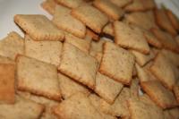 Nach dem Backen ein bisschen abkühlen lassen. ...