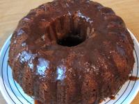 Nachdem der Gugelhupf fertig gebacken ist, lassen...