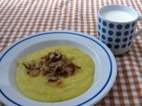 Fučka als Hauptgericht mit gebratener Zwiebel...