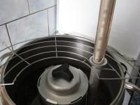 Schinken 2 Stunden bei 80°C kochen. Das Wasser...