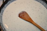 Auf kleinster Stufe ca. 5 Minuten kochen lassen....