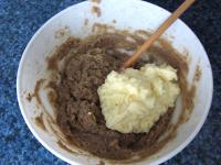 ... und abgekühlten Pudding....