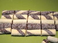 … und zum Schluss in 5 cm lange Stangen...