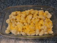 Blumenkohl auf den Bratentopfboden mit Butter...