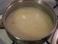 ...mit Wasser übergießen. Kochen....
