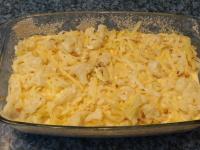 Karfiol mit der Flüssigkeit übergiessen, in den...