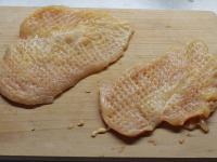 Fleisch fein klopfen....