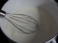 Pudding kochen, abkühlen lassen ......
