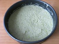 Die dunkle Grundlage mit Creme schmieren und 24...
