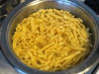 Spätzle sind eine ausgezeichnete Beilage....