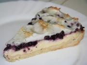 Quarkkuchen mit Heidelbeeren