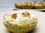 Apfelmuffin mit Honig und Honigkresse