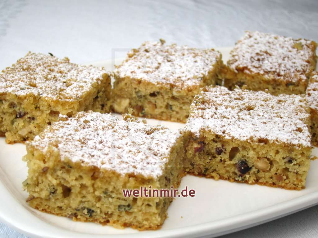 Nuss Kuchen • Rezept weltinmir de Nuss Kuchen • Rezept weltinmir de
