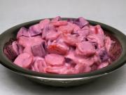 Rote Rübe-Karotten-Salat mit Joghurt