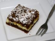 Geriebener Quarkkuchen mit Äpfeln