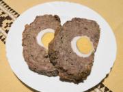 Rind-Schwein Hackbraten mit Ei